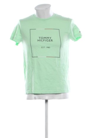 Pánske tričko  Tommy Hilfiger, Veľkosť M, Farba Zelená, Cena  26,95 €, #137172517