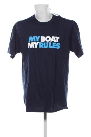 Męski T-shirt Gildan, Rozmiar XL, Kolor Niebieski, Cena 75,99 zł, #137172684