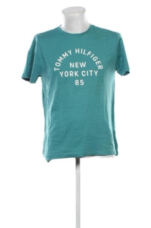 Męski T-shirt Tommy Hilfiger, Rozmiar L, Kolor Zielony, Cena 112,99 zł, #137173666