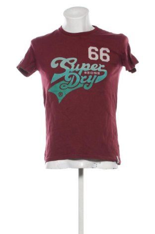 Мъжка тениска Superdry, Размер M, Цвят Червен, Цена 14,77 €, #137175912
