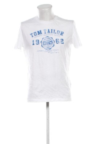 Tricou de bărbați Tom Tailor, Mărime L, Culoare Alb, Preț 69,99 Lei, #137184360