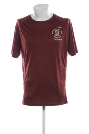 Męski T-shirt Les Deux, Rozmiar 3XL, Kolor Czerwony, Cena 97,37 zł, #137187203