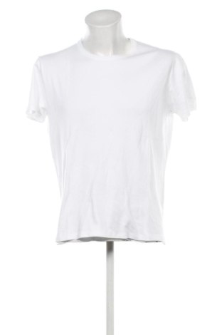 Мъжка тениска Massimo Dutti, Размер L, Цвят Бял, Цена 28,00 €, #137188191