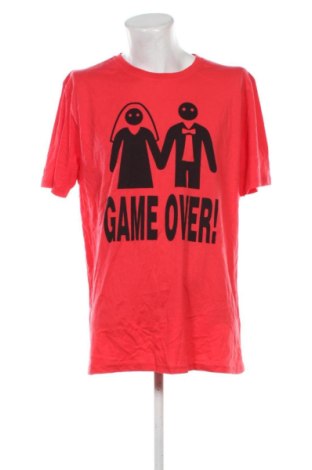 Ανδρικό t-shirt Okay, Μέγεθος XXL, Χρώμα Κόκκινο, Τιμή 9,99 €, #137189079