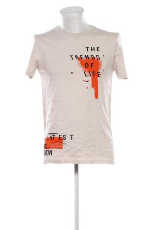 Męski T-shirt Much More, Rozmiar M, Kolor ecru, Cena 44,99 zł, #137189088