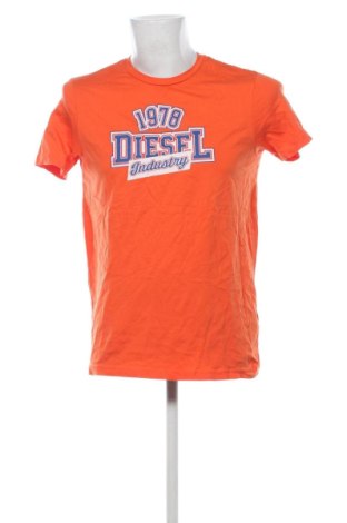 Męski T-shirt Diesel, Rozmiar S, Kolor Pomarańczowy, Cena 198,99 zł, #137191411
