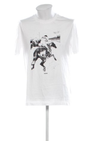 Ανδρικό t-shirt Hugo Boss, Μέγεθος M, Χρώμα Λευκό, Τιμή 65,00 €, #137197074