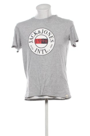 Мъжка тениска Jack & Jones, Размер M, Цвят Сив, Цена 10,22 €, #137200673