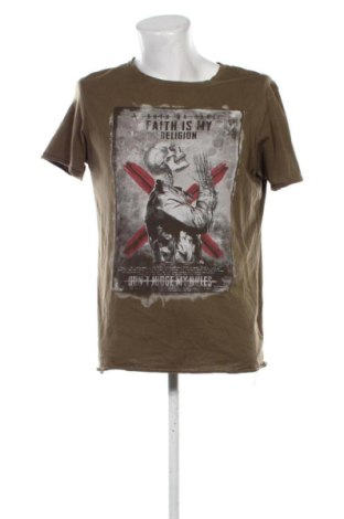 Herren Shirt Smog, Größe M, Farbe Grün, Preis 10,00 €, #137205595