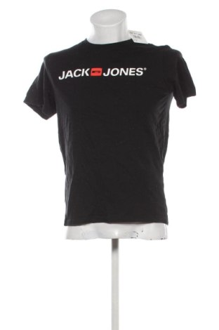 Мъжка тениска Jack & Jones, Размер M, Цвят Черен, Цена 11,75 €, #137212508