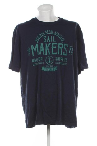 Мъжка тениска Redfield, Размер 5XL, Цвят Син, Цена 11,00 €, #137218767
