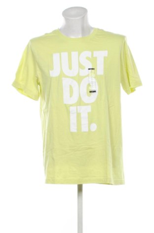 Мъжка тениска Nike, Размер L, Цвят Жълт, Цена 16,00 €, #137220473