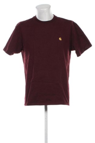 Herren Shirt Carhartt, Größe L, Farbe Rot, Preis 21,00 €, #137221796