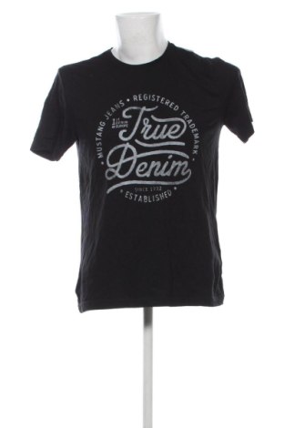 Herren Shirt Mustang, Größe M, Farbe Schwarz, Preis 11,00 €, #137241021