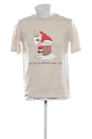 Мъжка тениска Jack & Jones, Размер S, Цвят Бежов, Цена 18,48 €, #137241069