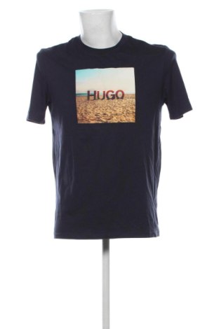 Pánské tričko  Hugo Boss, Velikost L, Barva Modrá, Cena  896,00 Kč, #137241647