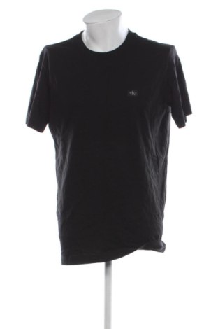 Мъжка тениска Calvin Klein Jeans, Размер XXL, Цвят Черен, Цена 34,05 €, #137130627