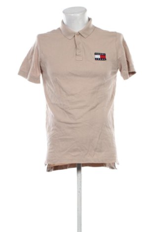 Мъжка тениска Tommy Jeans, Размер M, Цвят Бежов, Цена 31,18 €, #137119994