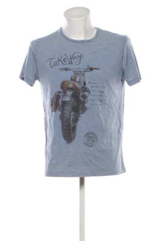 Herren T-Shirt Unbranded, Größe M, Farbe Blau, Preis € 11,00, #137143374