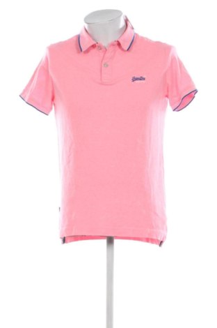 Męski T-shirt Superdry, Rozmiar L, Kolor Różowy, Cena 95,99 zł, #137149958