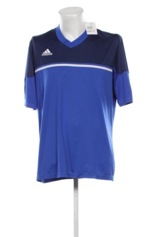 Męski T-shirt Adidas, Rozmiar L, Kolor Niebieski, Cena 72,99 zł, #137159844