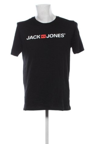 Мъжка тениска Jack & Jones, Размер XL, Цвят Черен, Цена 12,27 €, #137172028