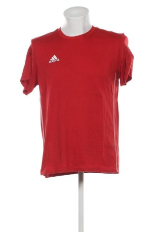 Męski T-shirt Adidas, Rozmiar L, Kolor Czerwony, Cena 84,67 zł, #137178043