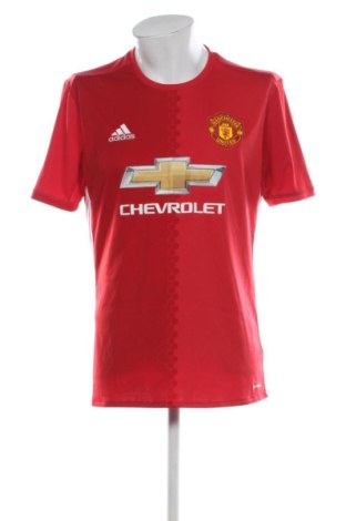 Tricou de bărbați Adidas, Mărime L, Culoare Roșu, Preț 104,98 Lei, #137184768