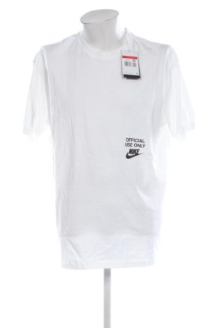 Męski T-shirt Nike, Rozmiar L, Kolor Biały, Cena 142,99 zł, #137189906