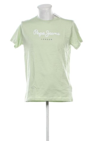 Herren Shirt Pepe Jeans, Größe M, Farbe Grün, Preis 31,99 €, #137190856
