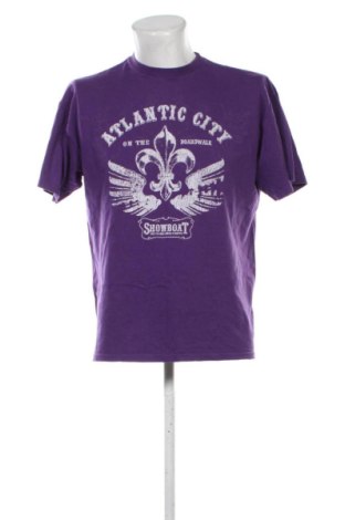 Ανδρικό t-shirt Unbranded, Μέγεθος XL, Χρώμα Βιολετί, Τιμή 15,00 €, #137214872