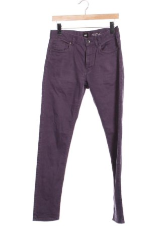Blugi de bărbați H&M, Mărime S, Culoare Mov, Preț 52,49 Lei, #136991747