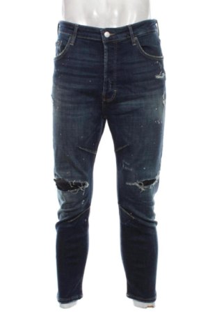 Blugi de bărbați Zara, Mărime L, Culoare Albastru, Preț 86,00 Lei, #137160559