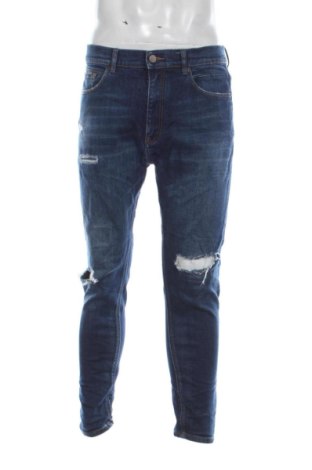 Blugi de bărbați Pull&Bear, Mărime M, Culoare Albastru, Preț 83,99 Lei, #137195348