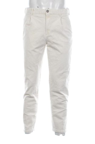 Pánské manšestráky  H&M, Velikost M, Barva Krémová, Cena  189,00 Kč, #136986102