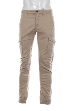 Ανδρικό παντελόνι Jack & Jones, Μέγεθος M, Χρώμα  Μπέζ, Τιμή 15,40 €, #136991195