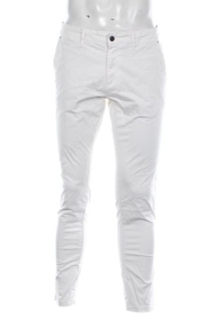 Pantaloni de bărbați Zara, Mărime M, Culoare Alb, Preț 78,74 Lei, #136993631