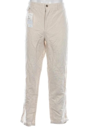 Herrenhose Kiabi, Größe XXL, Farbe Ecru, Preis 21,99 €, #137200267