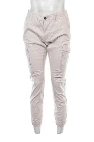 Мъжки панталон Jack & Jones, Размер L, Цвят Бежов, Цена 15,33 €, #137219702