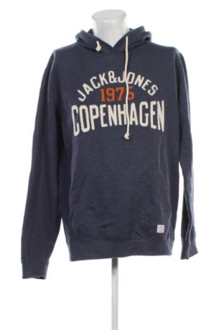 Hanorac polar de bărbați Jack & Jones, Mărime XXL, Culoare Albastru, Preț 94,99 Lei, #137152453
