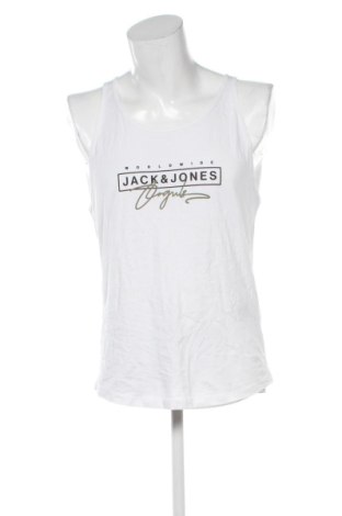 Herren Tanktop Jack & Jones, Größe M, Farbe Weiß, Preis 8,99 €, #137224877