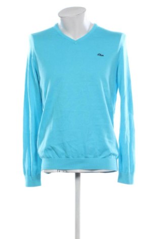Herrenpullover S.Oliver, Größe L, Farbe Blau, Preis 11,99 €, #137172348