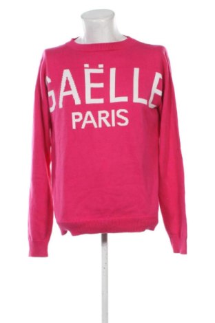 Ανδρικό πουλόβερ Gaelle Paris, Μέγεθος M, Χρώμα Ρόζ , Τιμή 16,36 €, #137215316