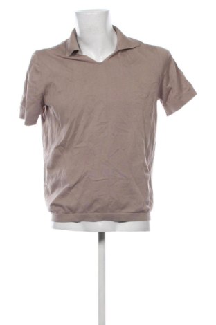 Pulover de bărbați Massimo Dutti, Mărime L, Culoare Bej, Preț 162,72 Lei, #137235068