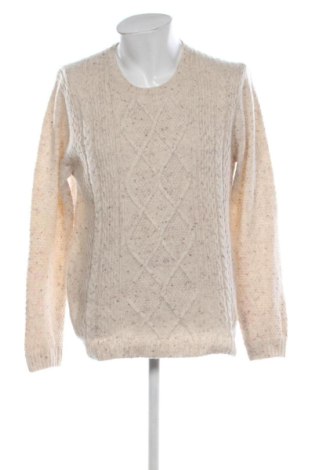 Herrenpullover Unbranded, Größe L, Farbe Ecru, Preis 14,29 €, #137243245