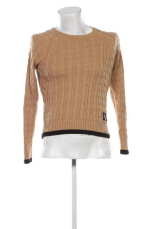 Herrenpullover Calvin Klein Jeans, Größe S, Farbe Braun, Preis 30,00 €, #137216314