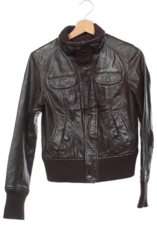 Damen Lederjacke Mango, Größe M, Farbe Braun, Preis € 49,99, #137138722