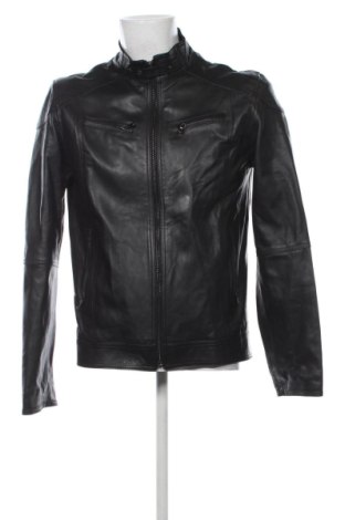 Мъжко кожено яке Unbranded, Размер XL, Цвят Черен, Цена 47,07 €, #137241629