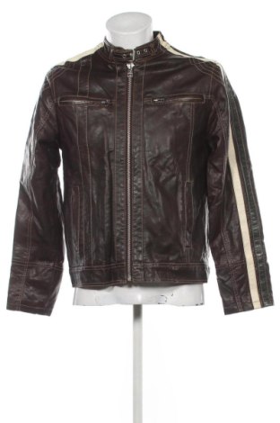 Мъжко кожено яке Burton of London, Размер M, Цвят Кафяв, Цена 30,00 €, #137183030