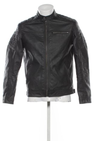 Herren Lederjacke Jack & Jones, Größe L, Farbe Schwarz, Preis 79,00 €, #137188079